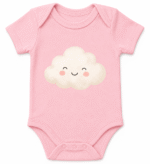 Baby Graphic Cotton Onesies - Image 6