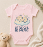 Baby Graphic Cotton Onesies - Image 2