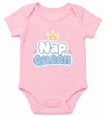 Baby Graphic Cotton Onesies - Image 7
